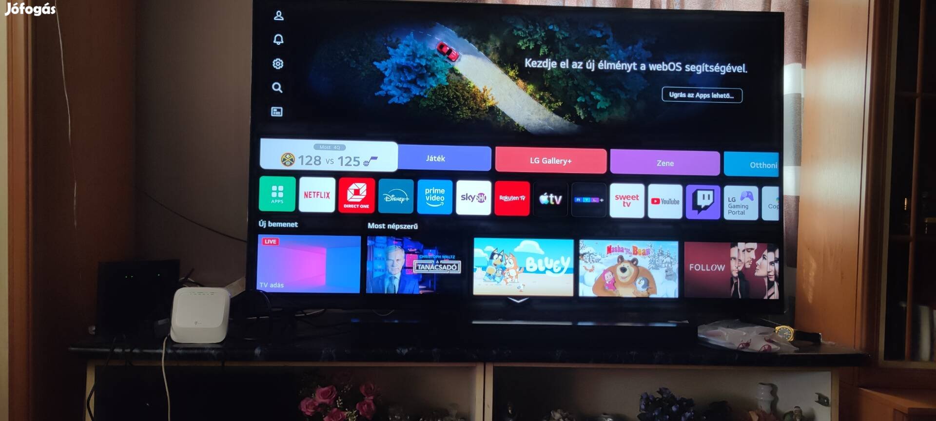 LG 65Qned70A6A 2025 modell full dobozos.Csere is.