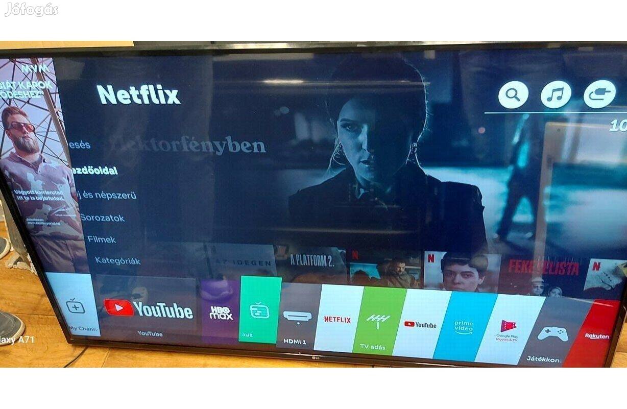 LG 65UK6300 165CM 4K-UHD, SMART LED TV, Netflix előfizetés