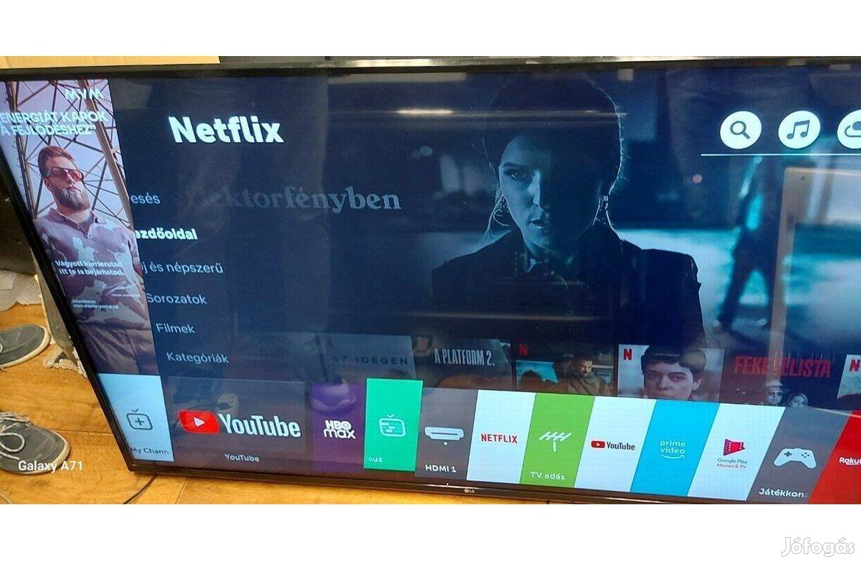 LG 65UK6300 165CM 4K-UHD, SMART LED TV, Netflix előfizetés