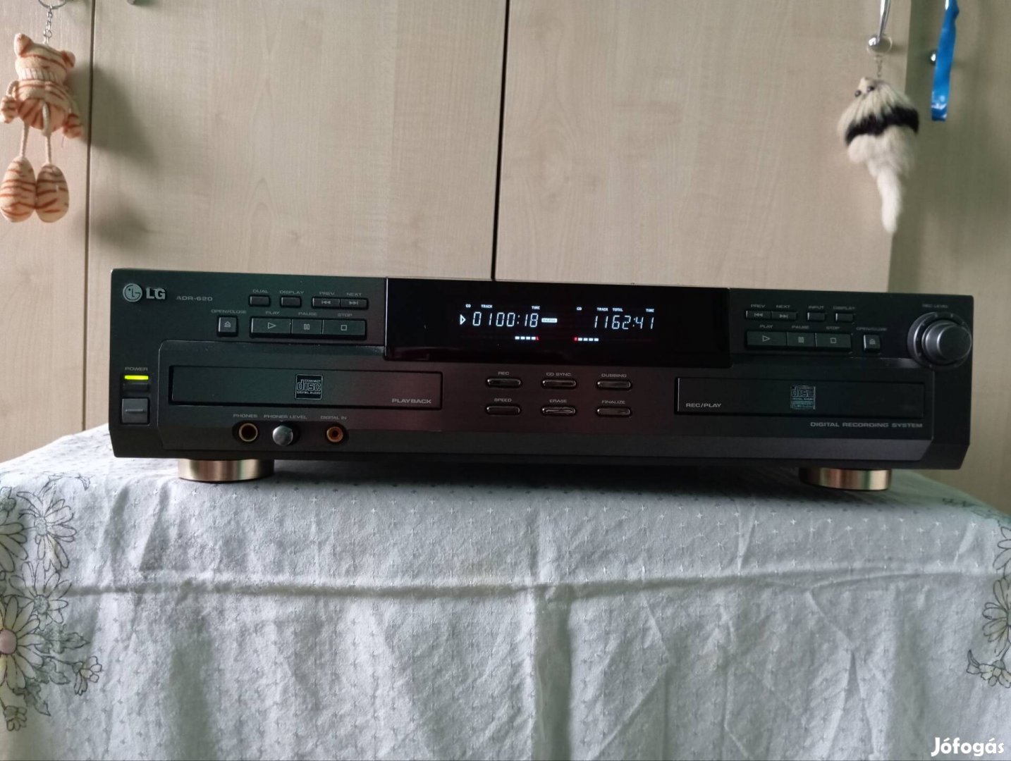 LG ADR-620 Cd író lejátszó.