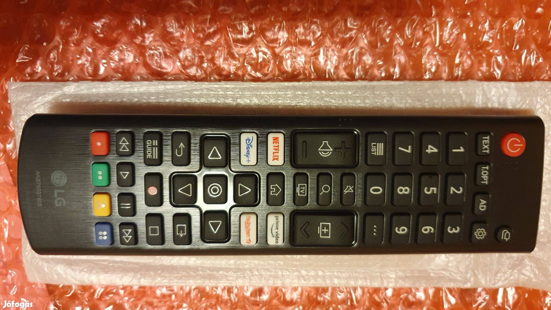 LG AKB76037605 Smart tv távirányító eladó eredeti Netflix