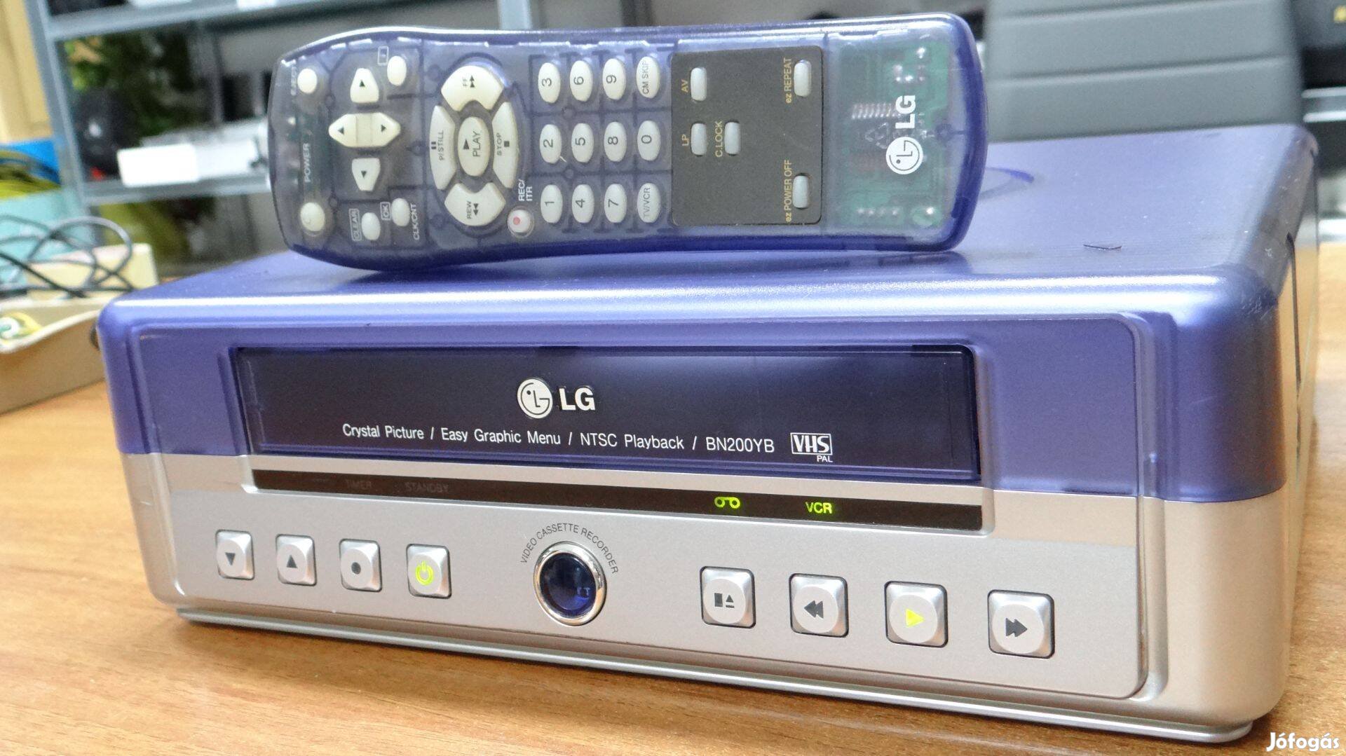 LG BN2000YB VHS Recorder Újszerű!