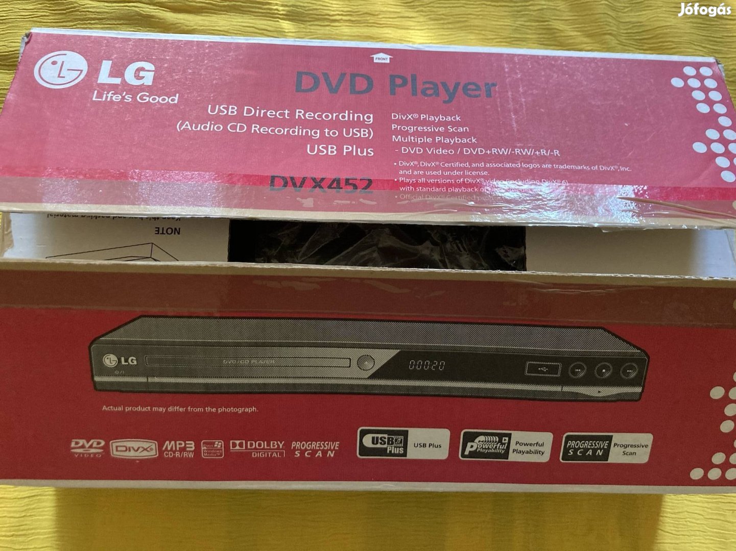 LG DVD lejátszó