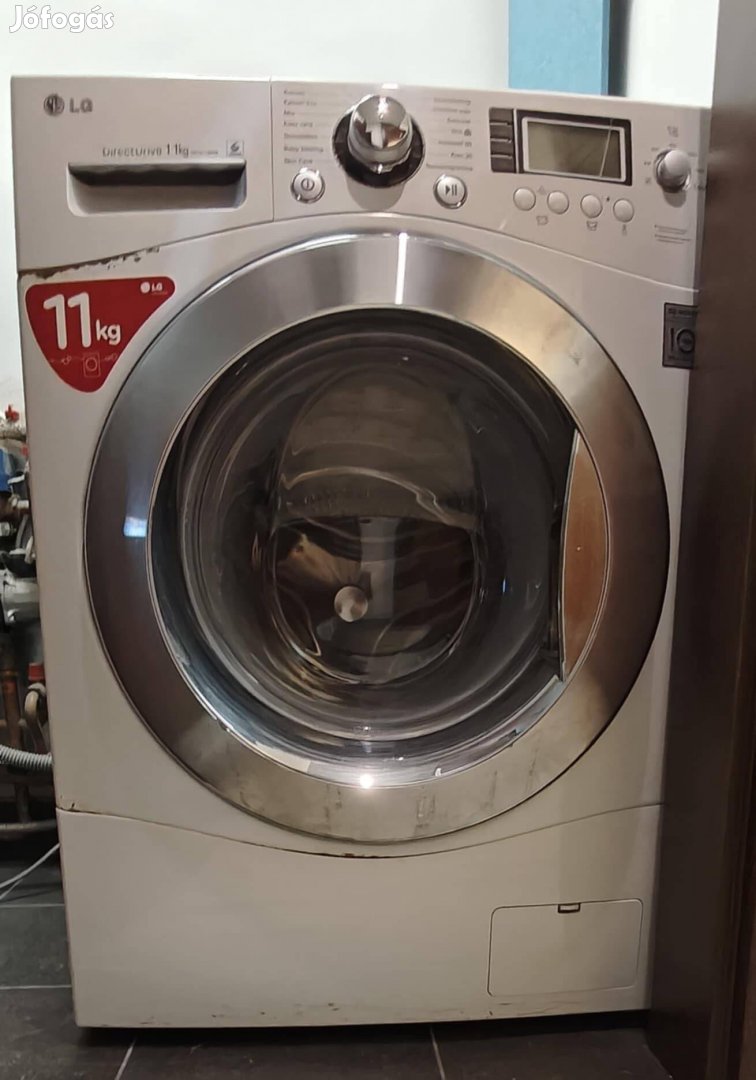 LG Directdrive 11kg 6th sense használt mosógép