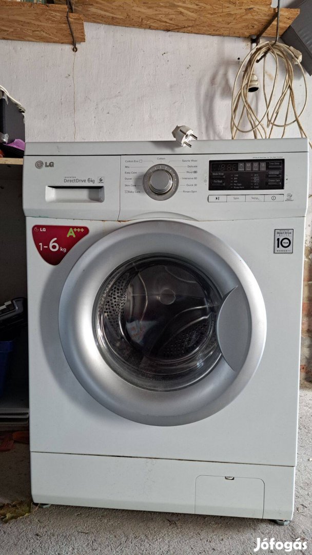 LG Directdrive 6kg Mosógép