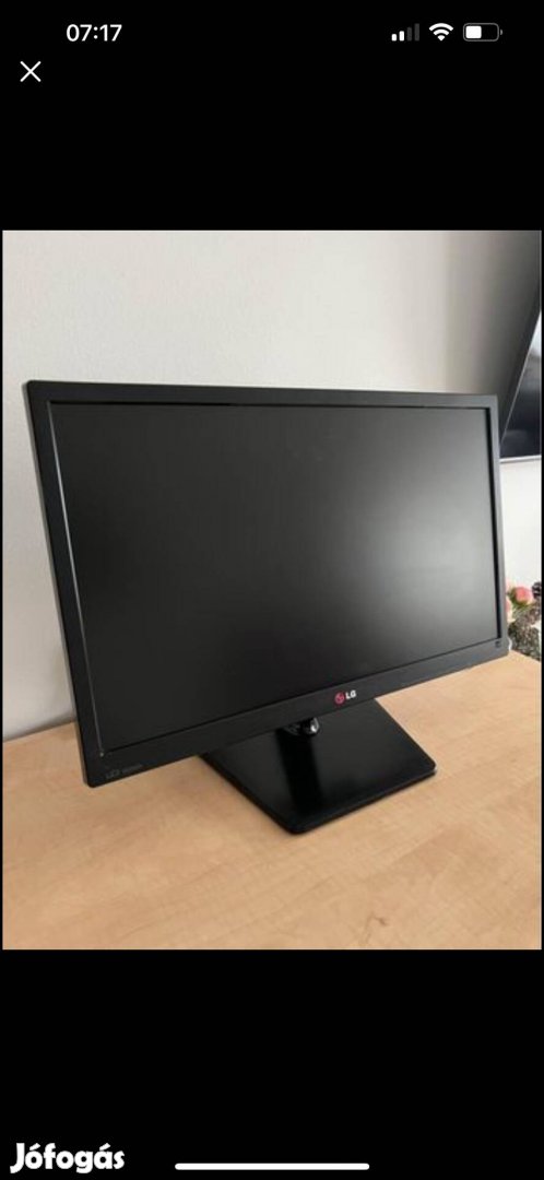 LG Flatron 22EN33S-B LED Monitor (használt, jó állapotú) 