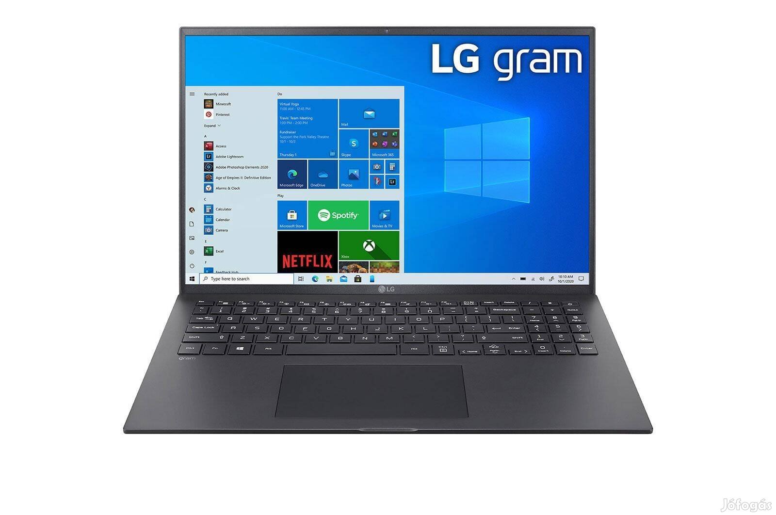 LG Gram (16Z90P) - 16" Wqxga IPS, Core i5-1135G7, 16GB, 512GB SSD,W10H