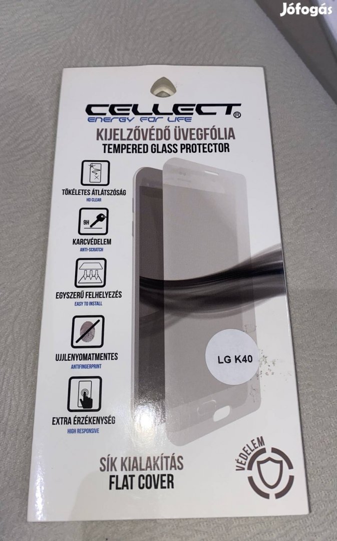 LG K40-Cellect kijelzővédő üvegfólia