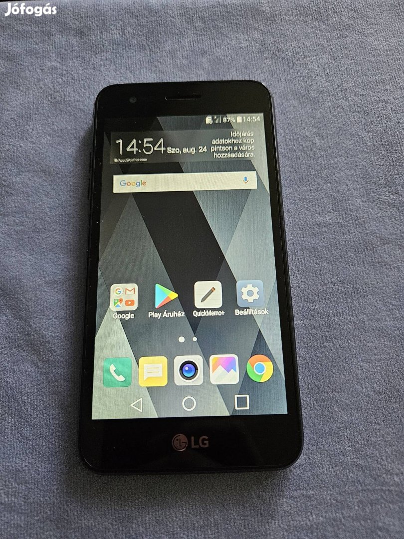 LG K4 M160 mobiltelefon, okostelefon