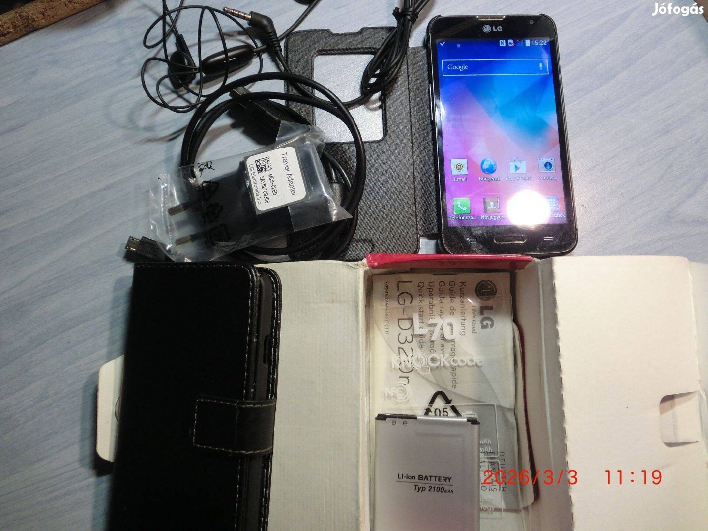 LG L70 Duál sim, független mobiltelefon gyüjtőknek is,gyári
