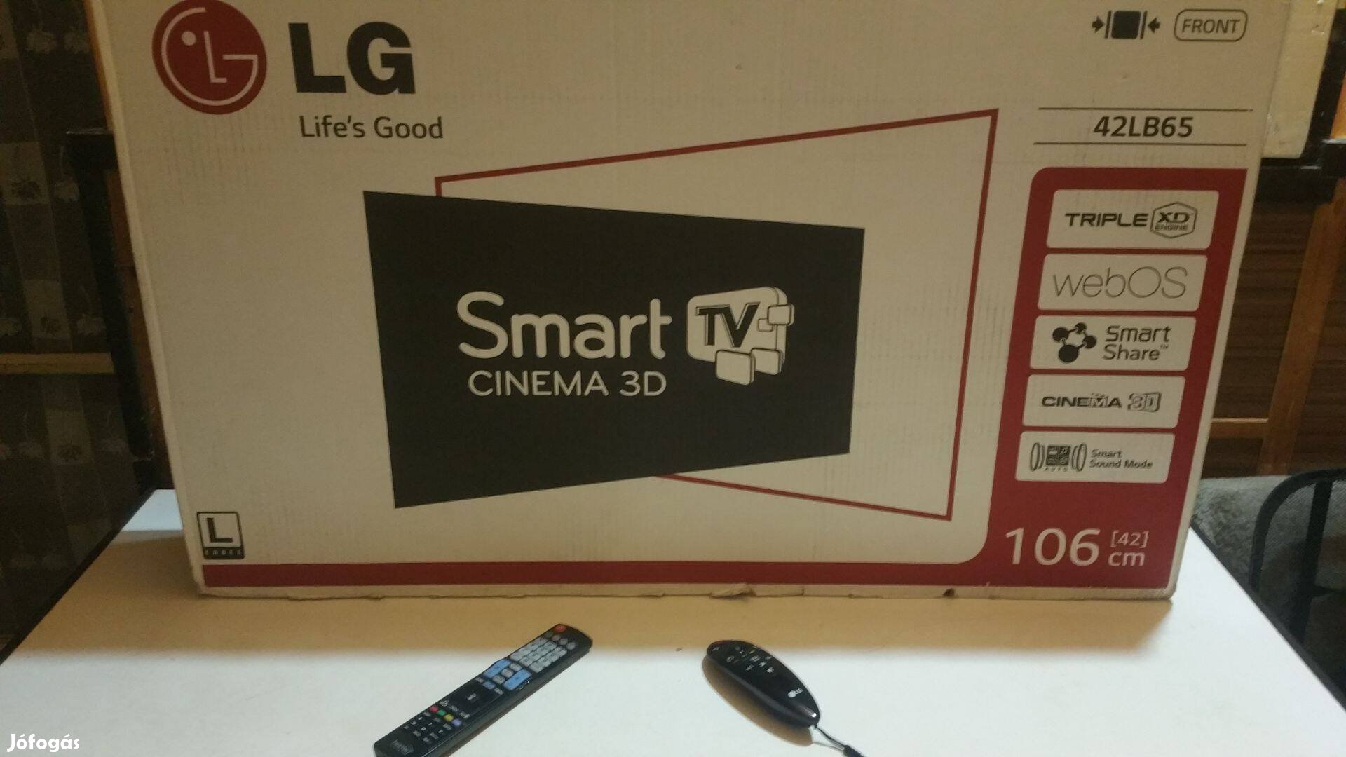 LG LED smart televízió