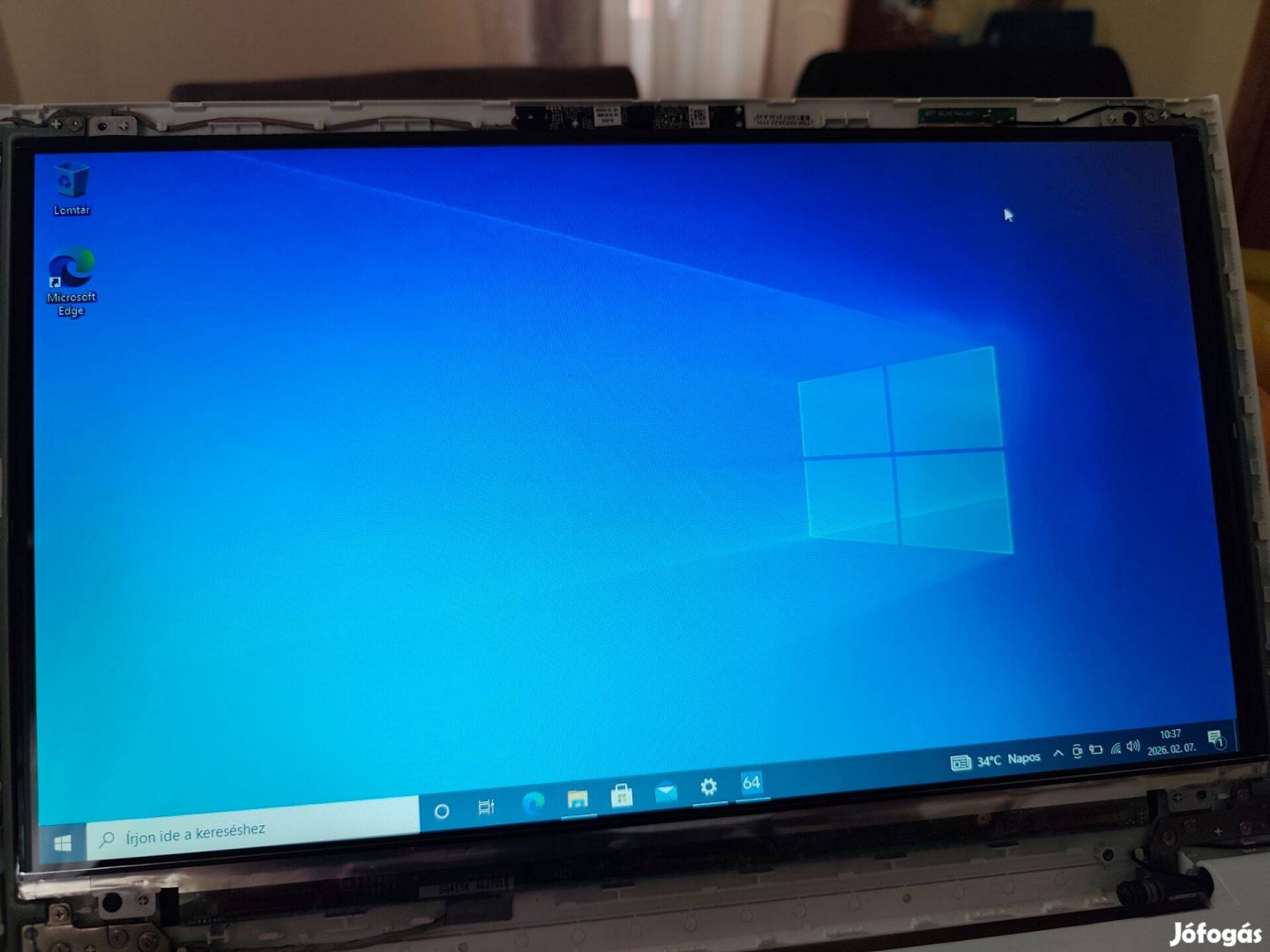 LG LP156Whb TPA1 15,6 Slim-LED kijelző