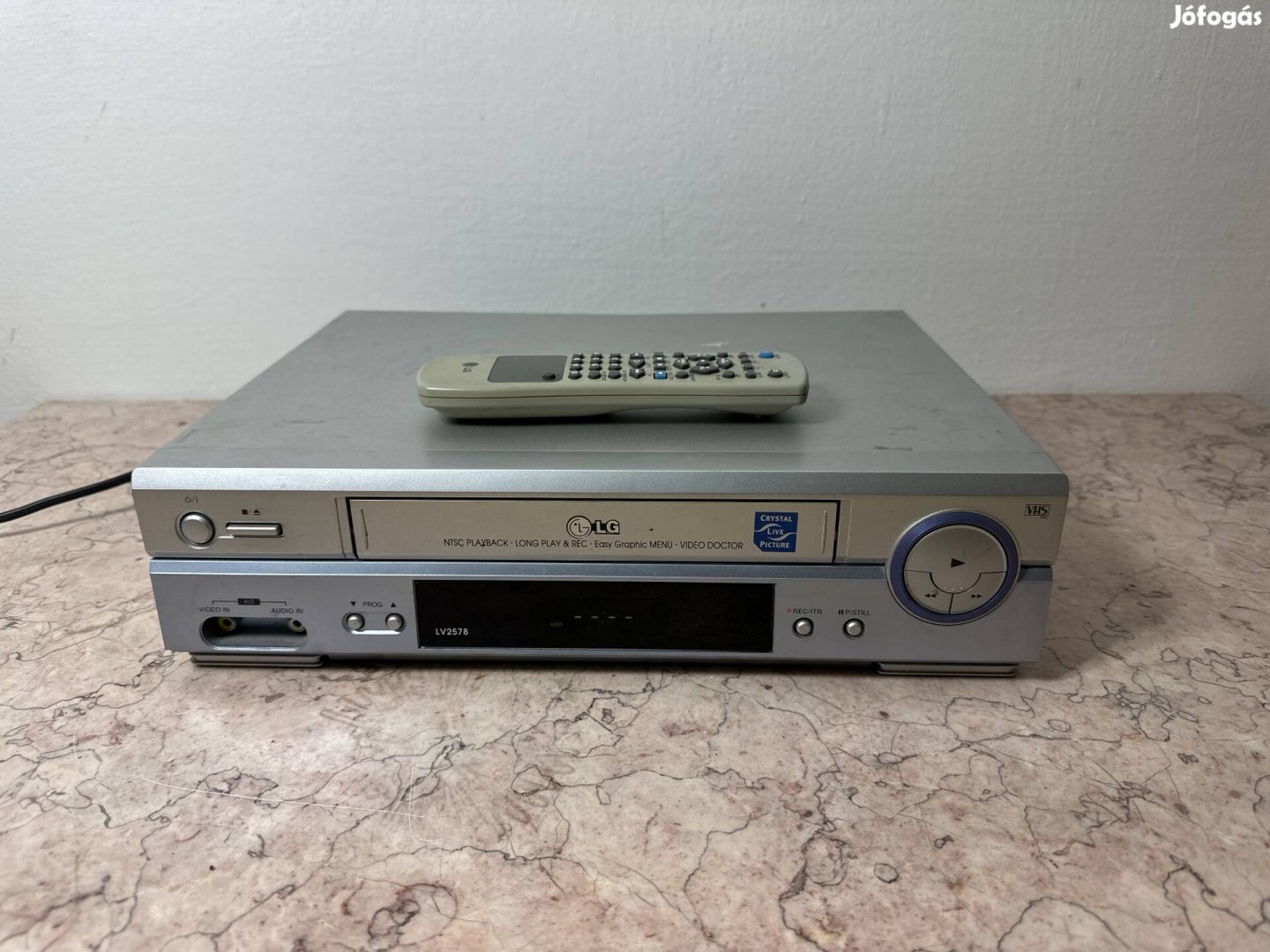 LG LV2578 VHS Videó lejátszó hibás