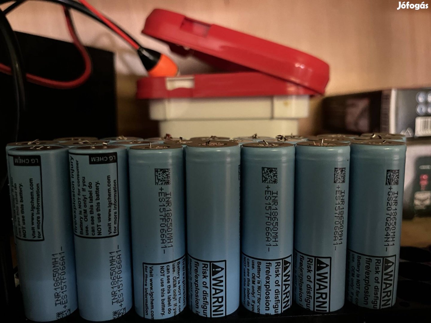 LG MH1 li-ion ipari cella 2900-3100mah