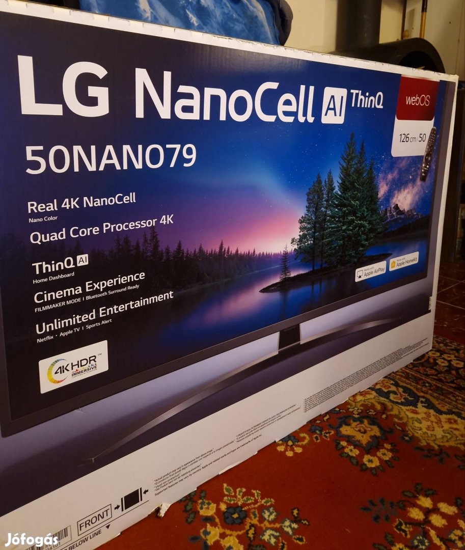 LG Nanocell 50" Nano79 4K TV HDR Smart (127cm)