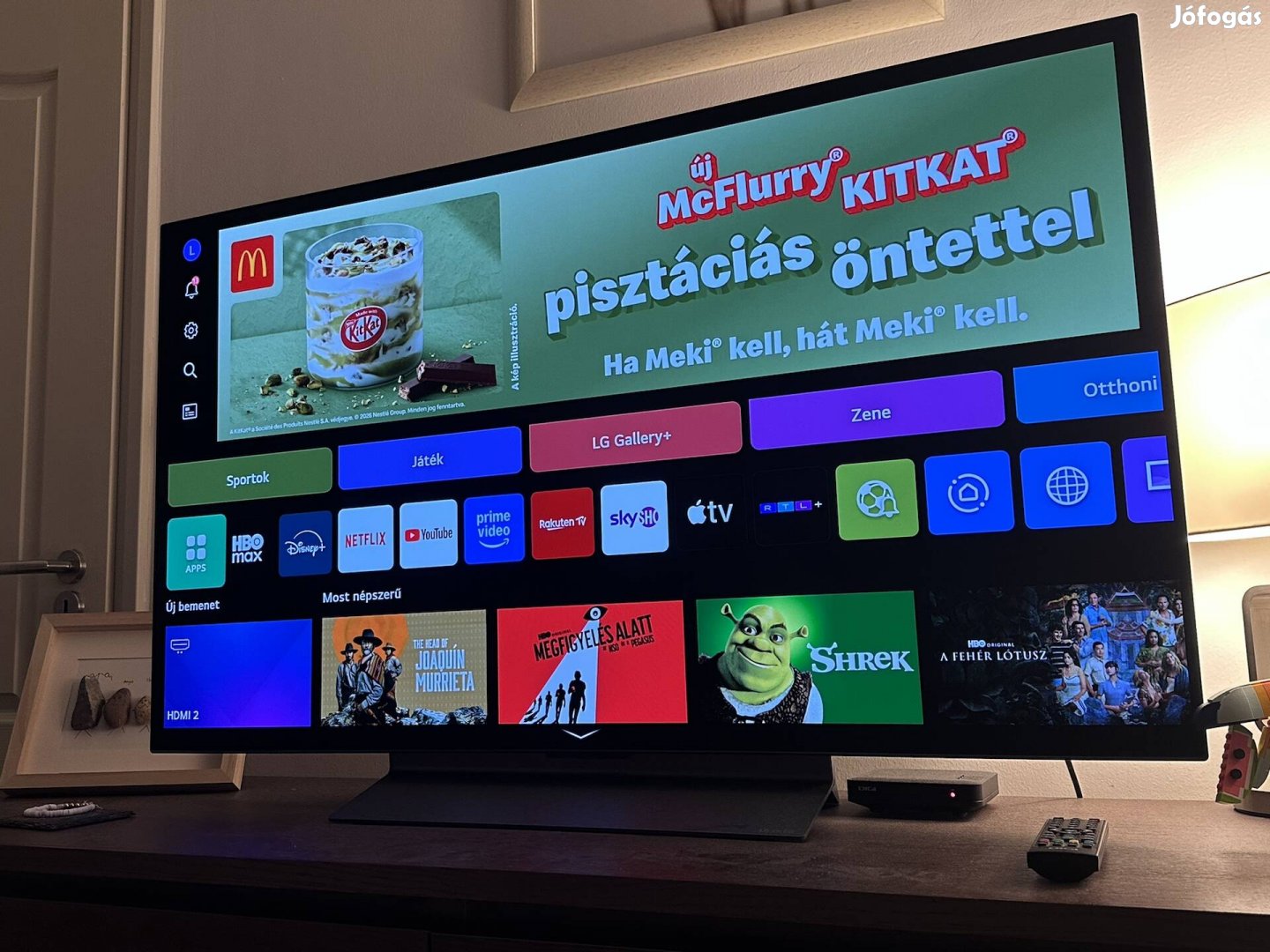 LG OLED48C31LA TV eladó