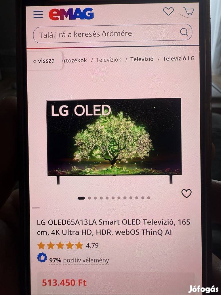 LG Oled tévé 4 k 