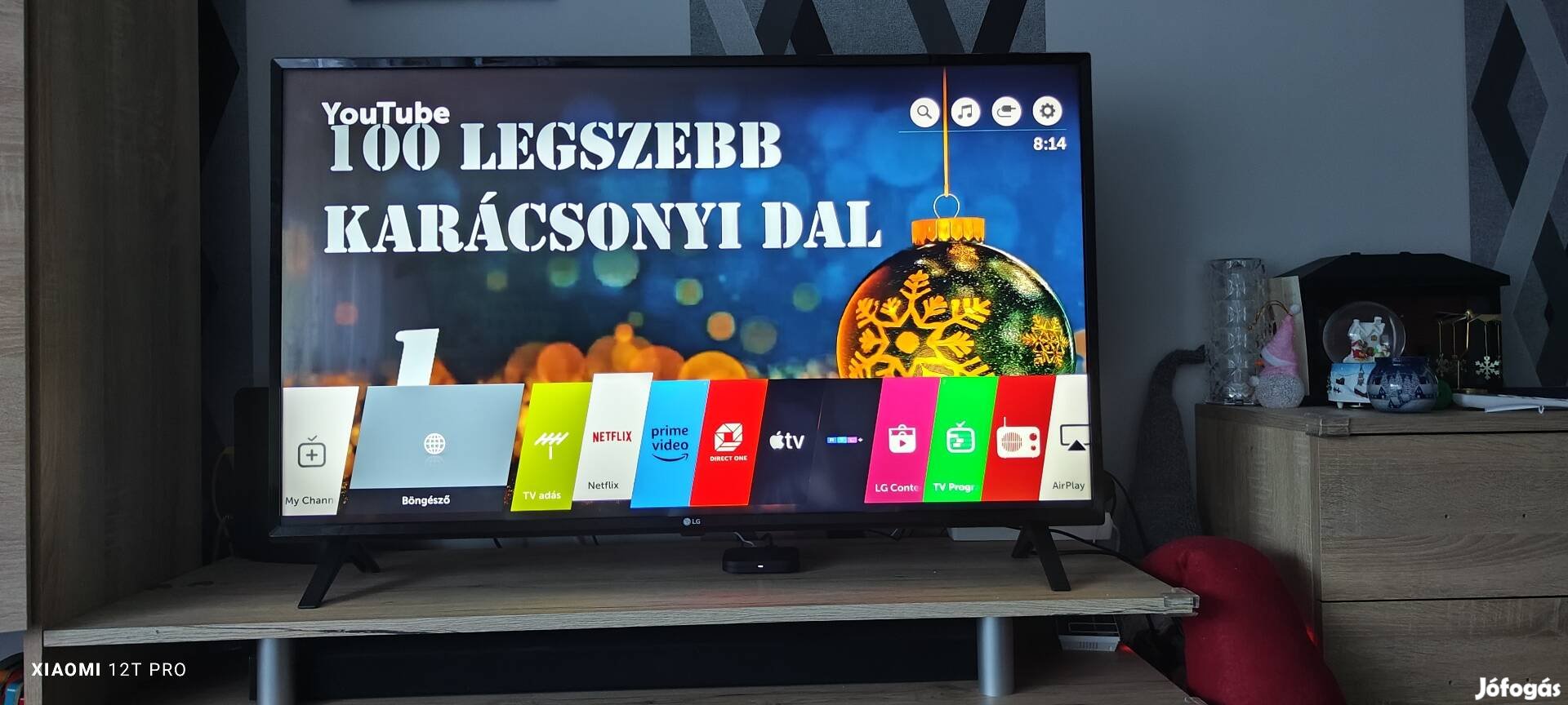 LG Smart LED Televízió, 108 cm, 4K Ultra HD Wifi Stb