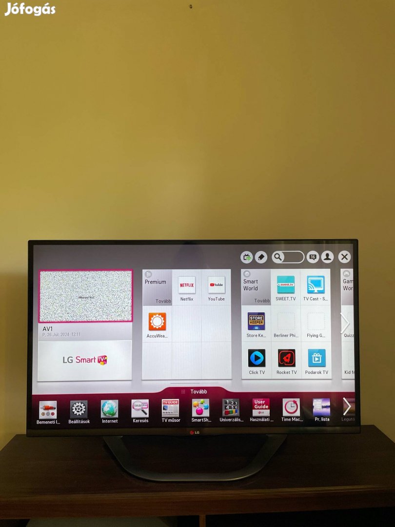 LG Smart TV (jó állapot)