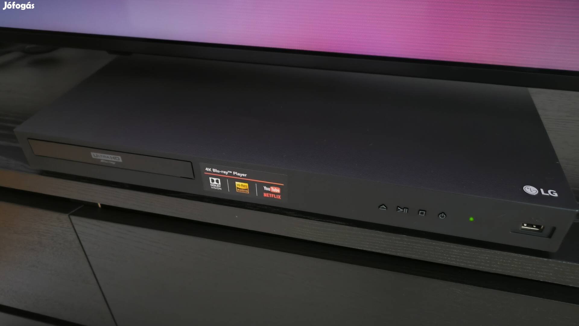 LG UBK90 4K UHD Blu-ray lejátszó