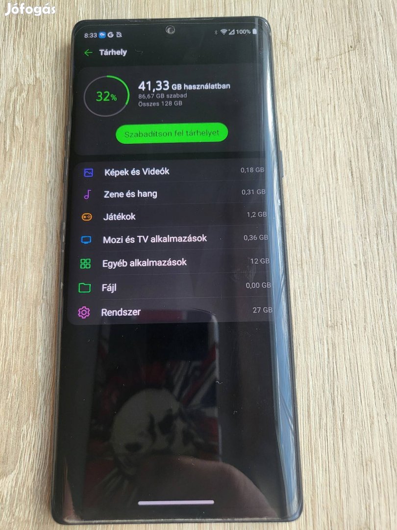 LG Velvet 6/128GB Dual Sim Full doboz 