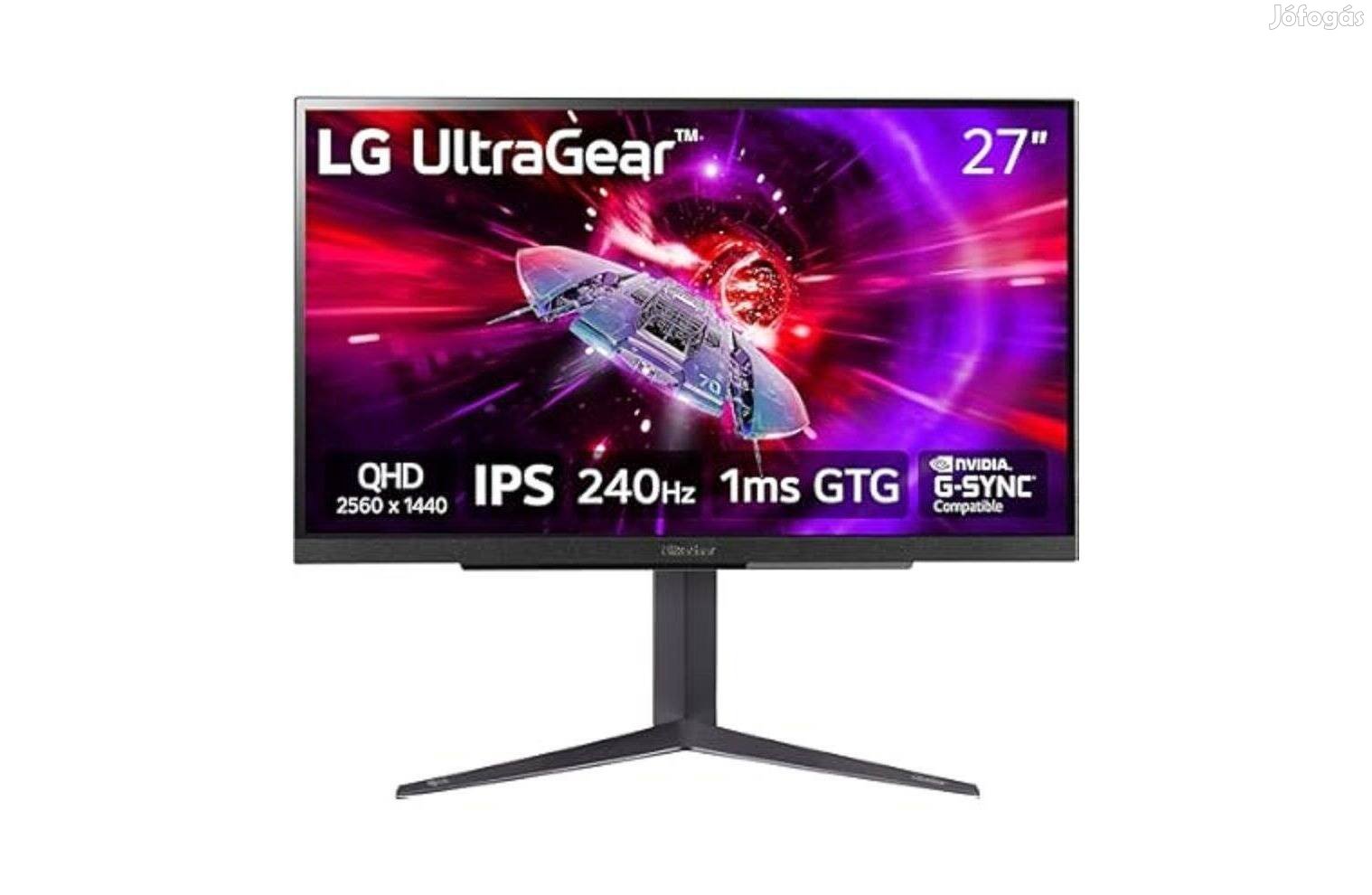 LG (27GR75Q-B) Quad HD 165HZ Gamer Monitor ! Akció!