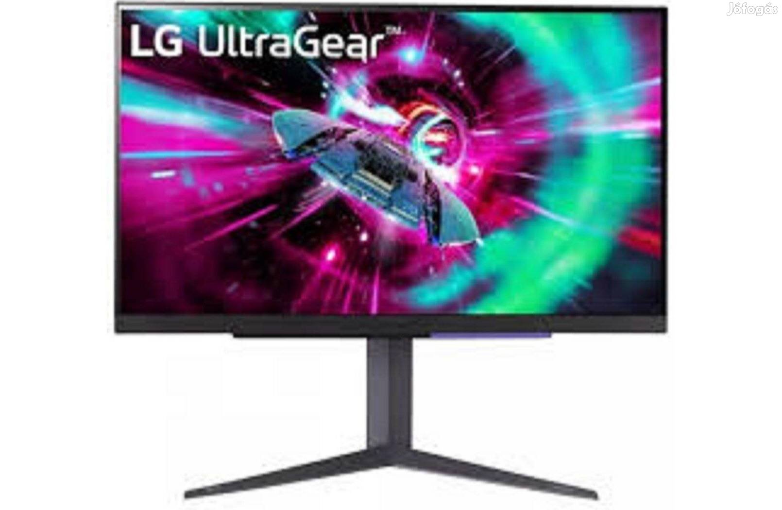 LG (27GR93U-B) 4K UHD 144HZ Gamer Monitor ! Akcó!