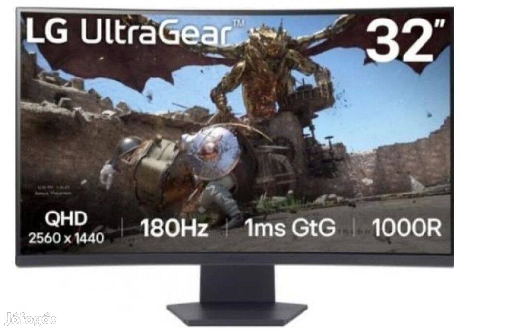 LG (32GS60Qx-B) Qhd 180HZ Gamer Monitor ! Akció!