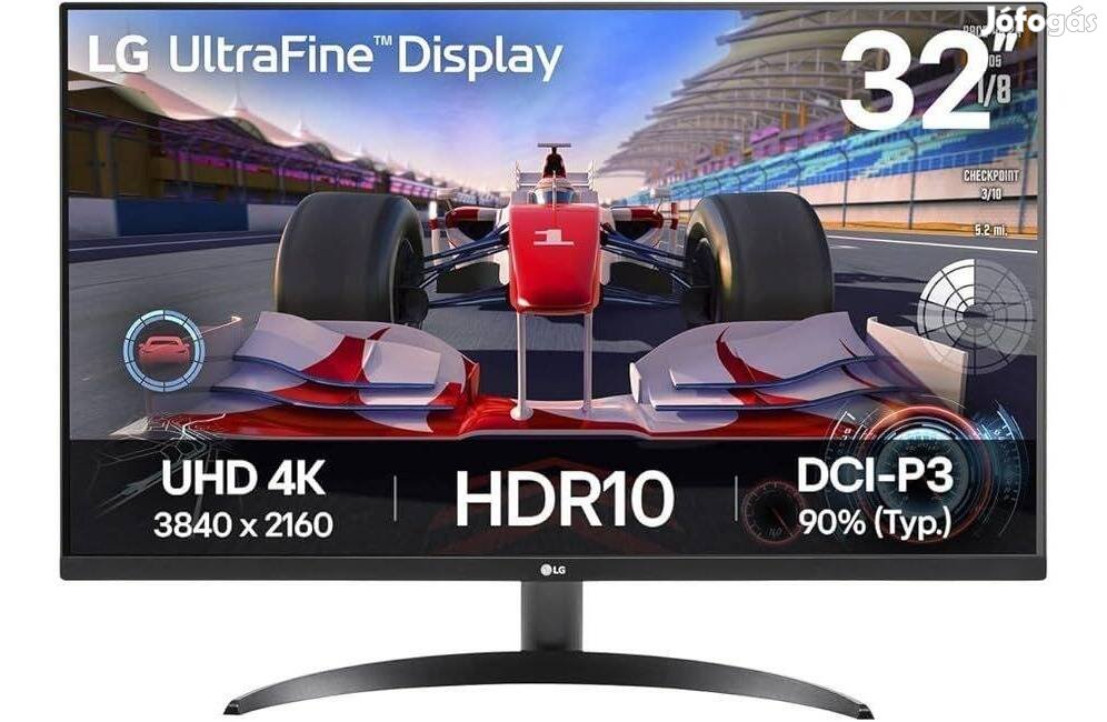 LG (32UR500K-B) 4K Gamer Monitor ! Akció! Uj Modell!