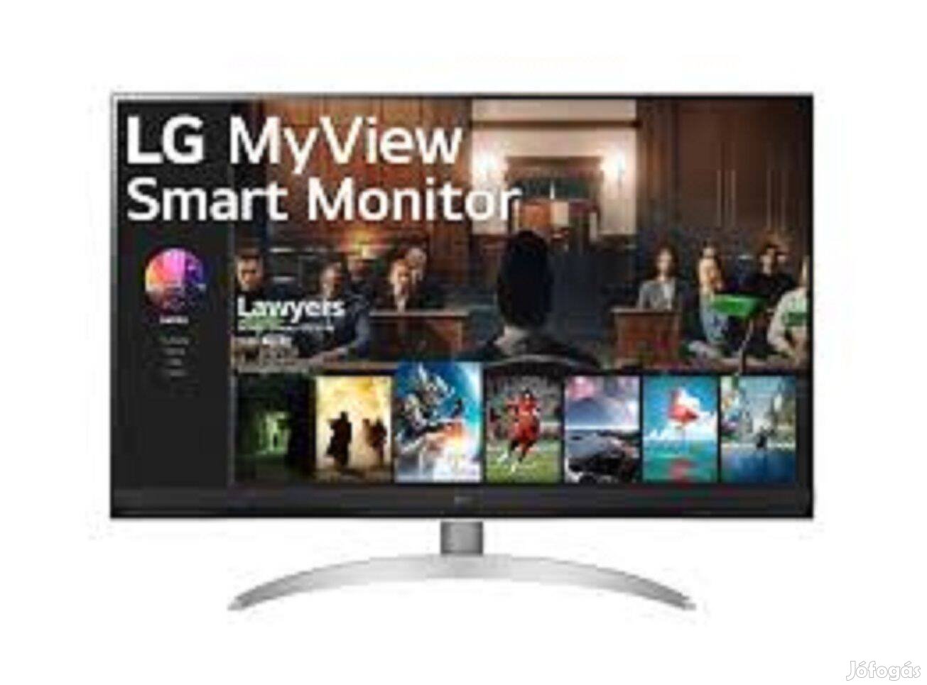 LG ( 32SQ700S-W) 32" 4K SMART Gamer Monitor ! Akció!