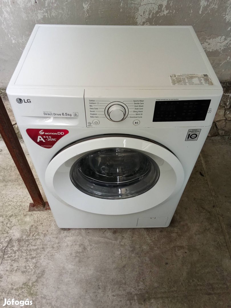 LG digitális direct drive keskeny mosógép
