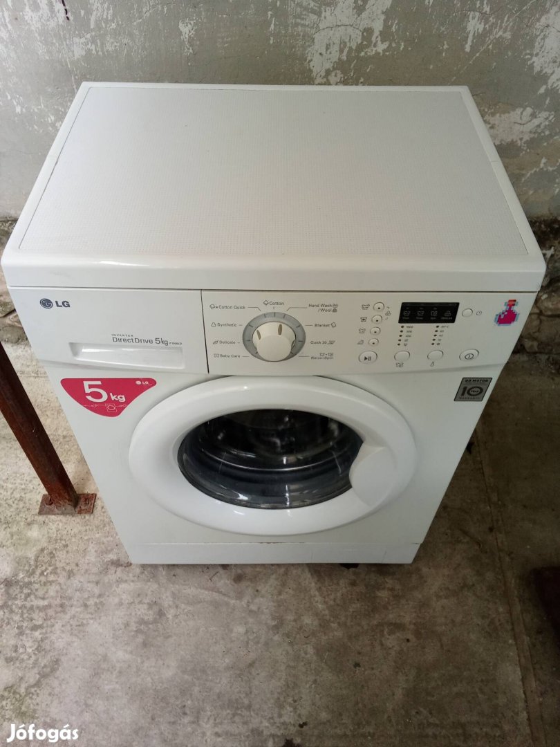 LG direct drive keskeny mosógép