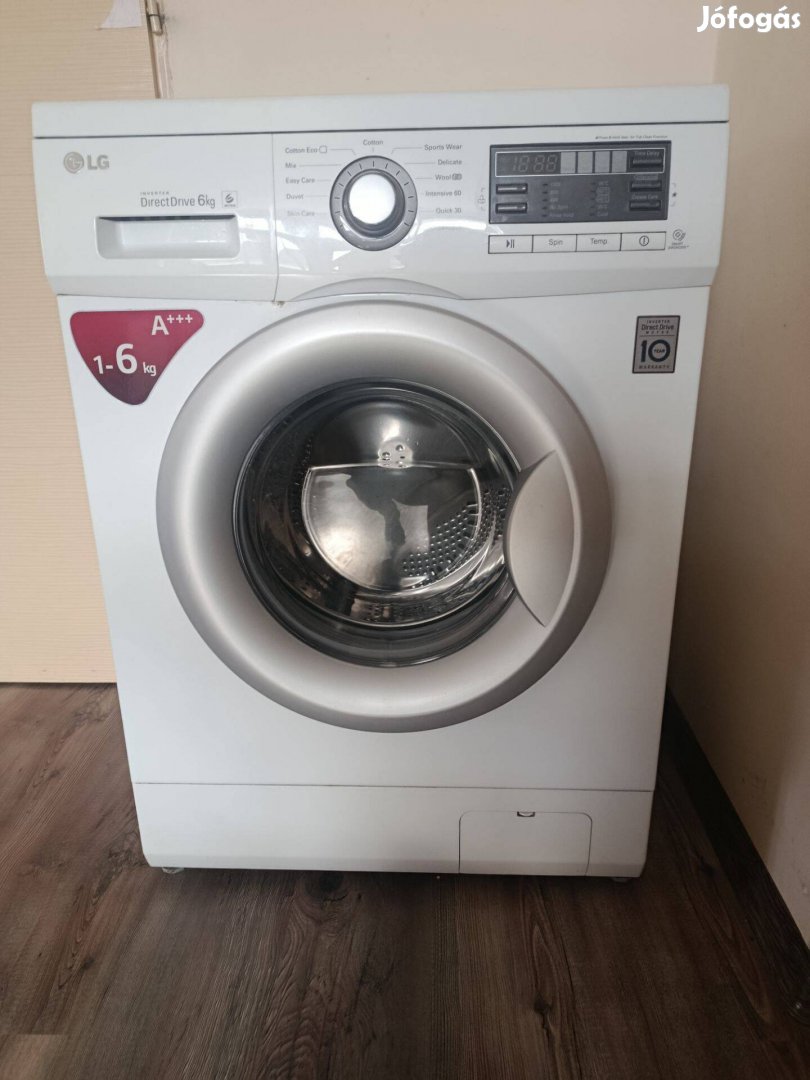 LG directdrive 6kg mosógép eladó