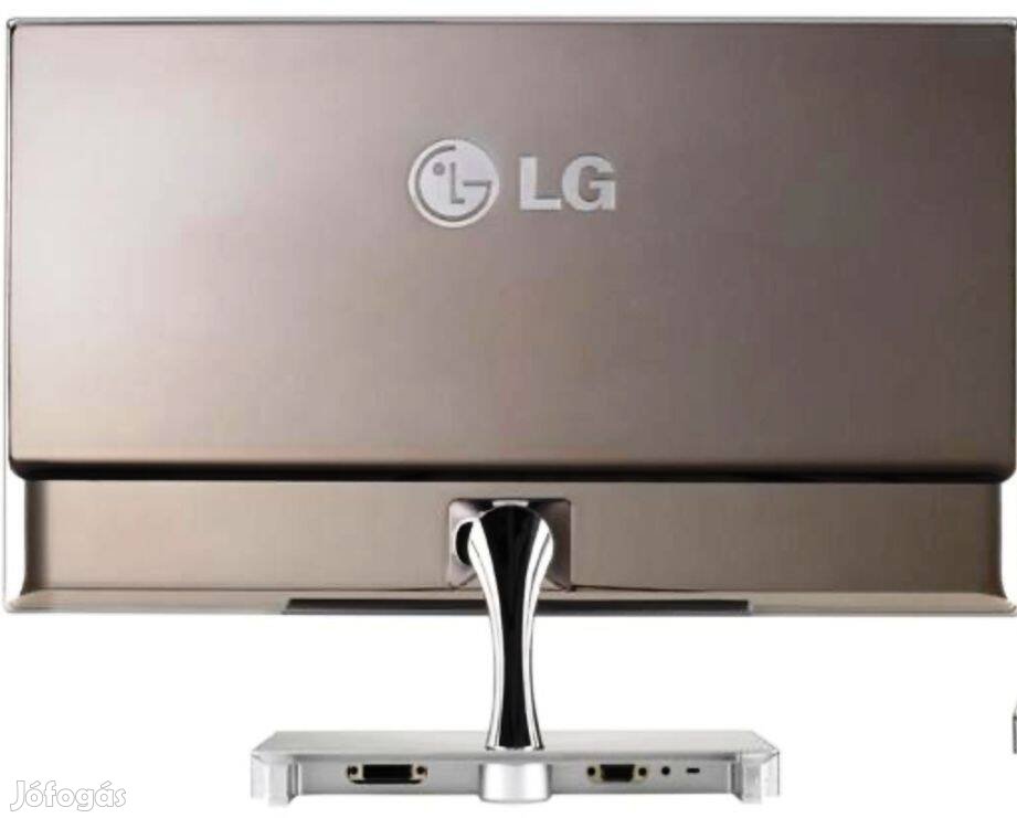 LG ezüst monitor