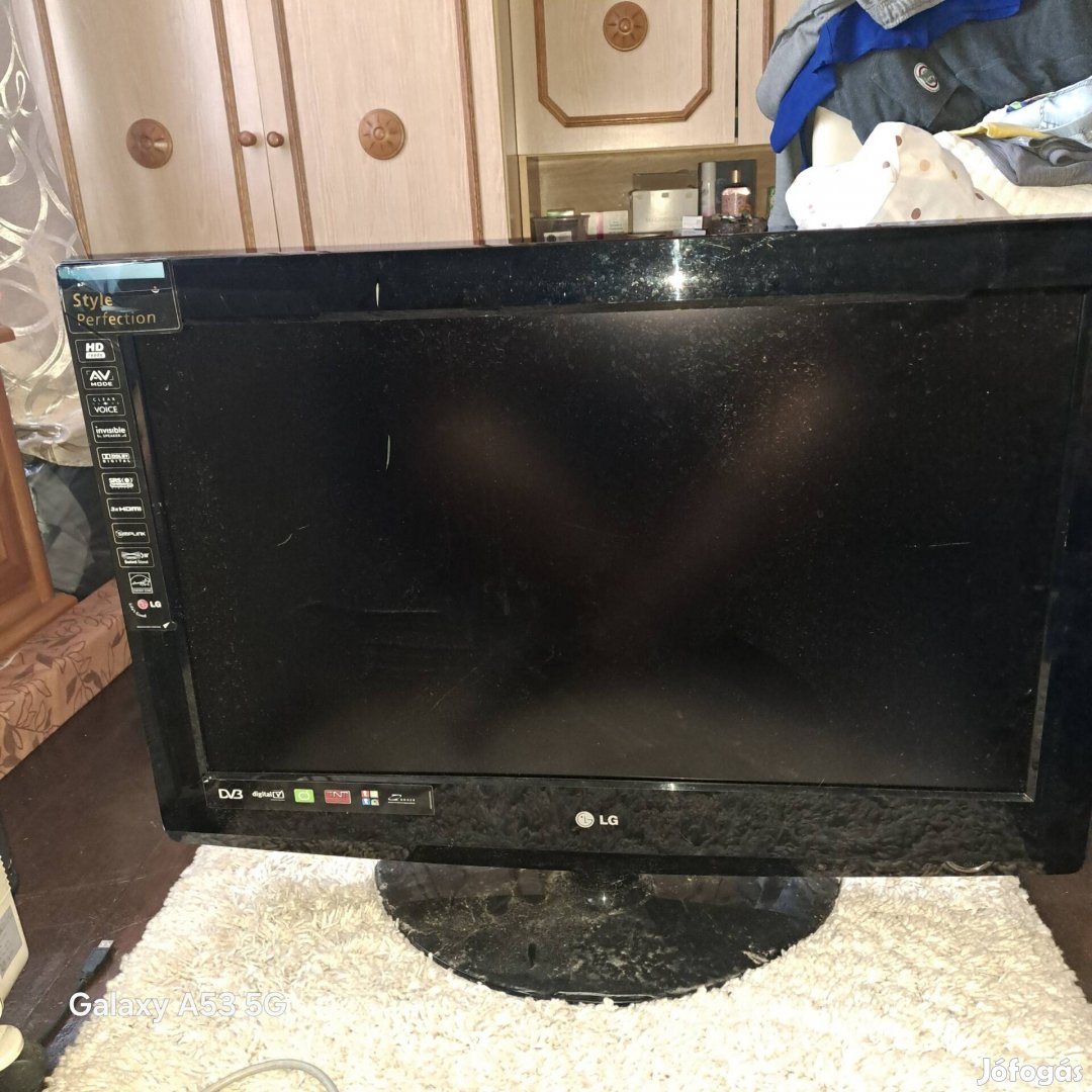 LG lcd tv hang van kép nincs