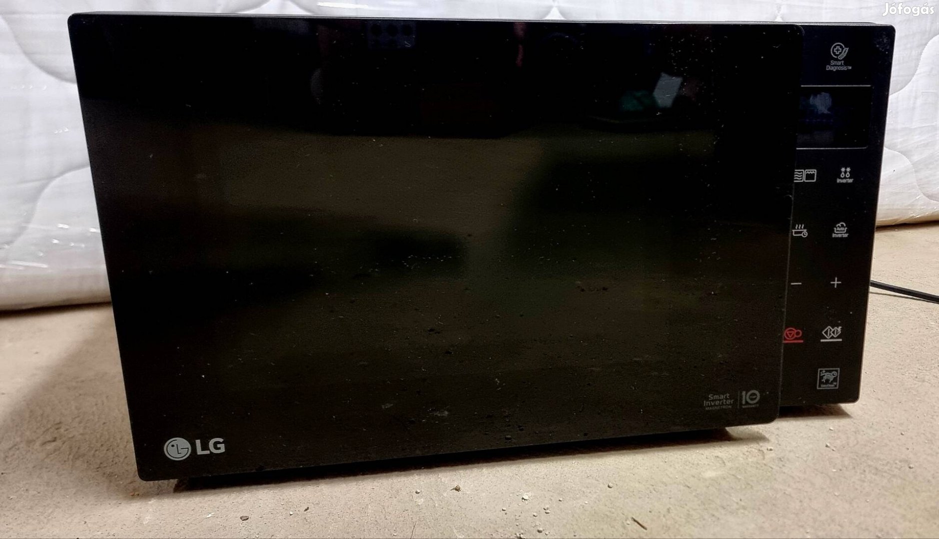 LG mh6535gis mikrohullámú sütő 