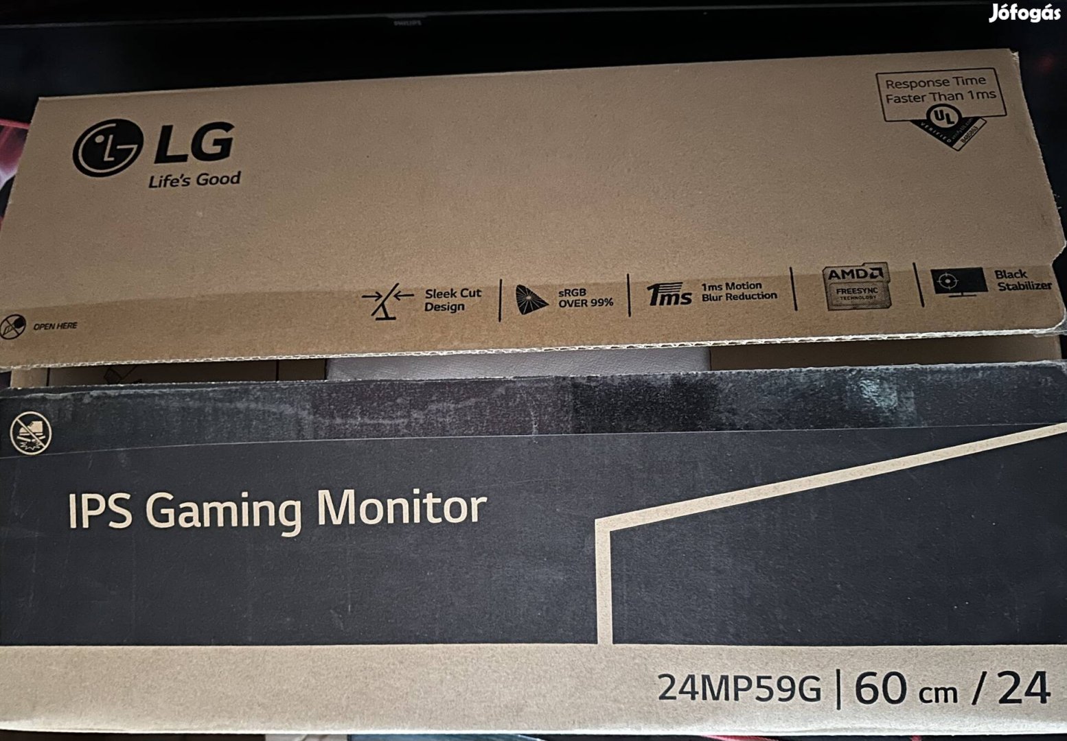 LG monitor 24col 75Hz