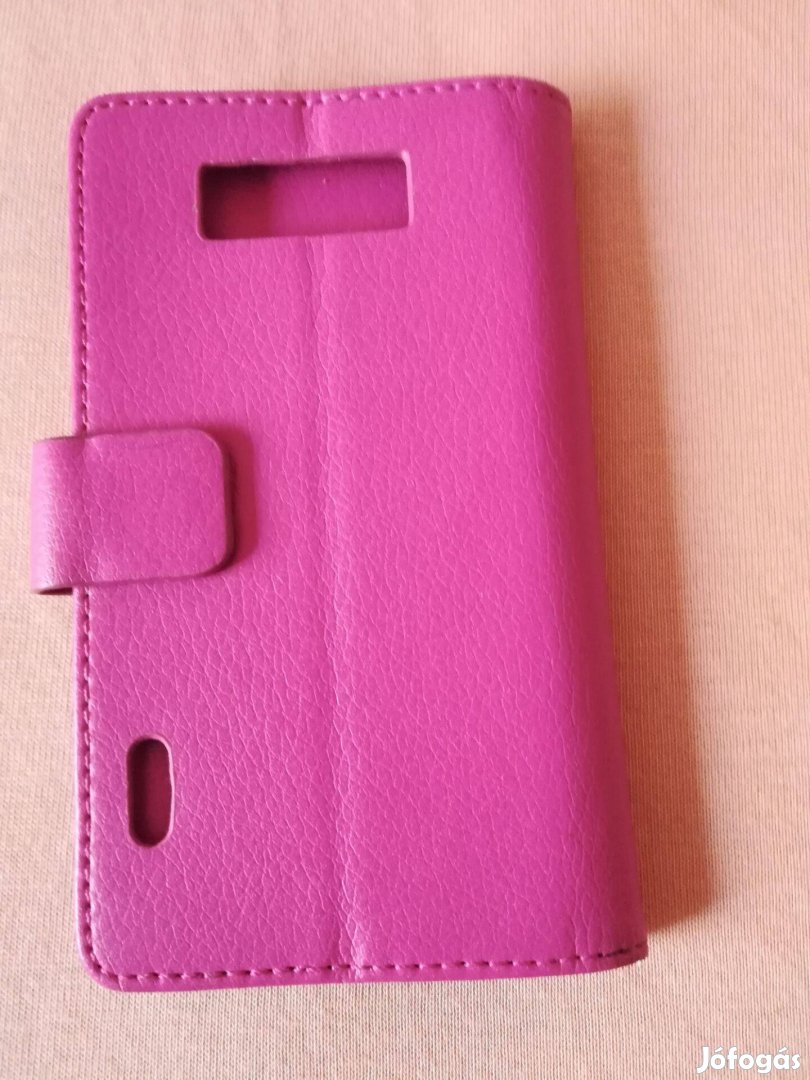 LG pink színű telefon tok, kihajtható,olcsón!/44