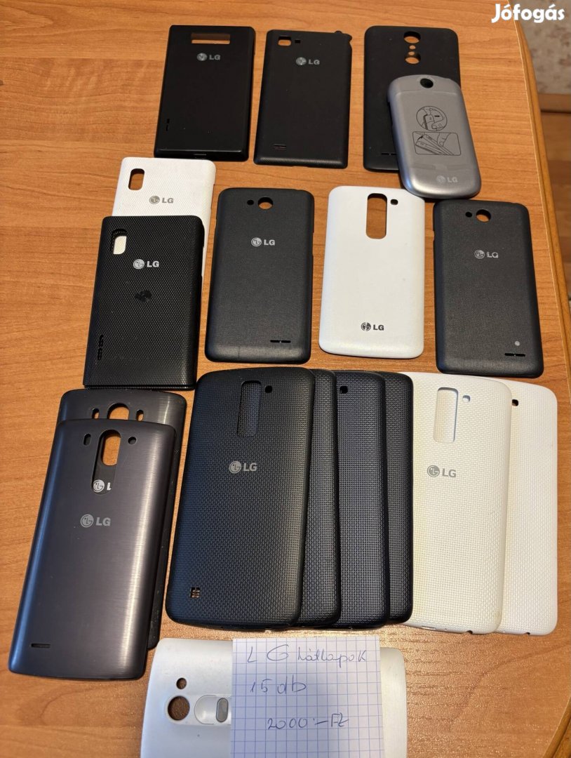 LG vegyes hátlapok