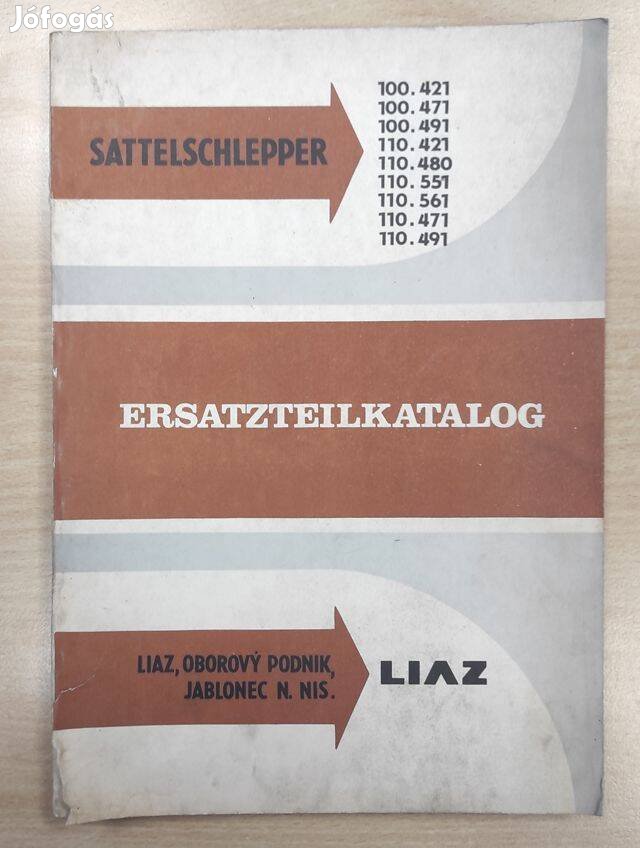 LIAZ 100 Tgk. alkatrészkatalógus