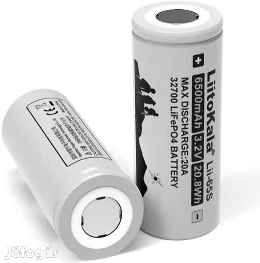 LII-65S 32700 3.2V LiFePO4 6500mah 35A Akkumulátor  (5449)