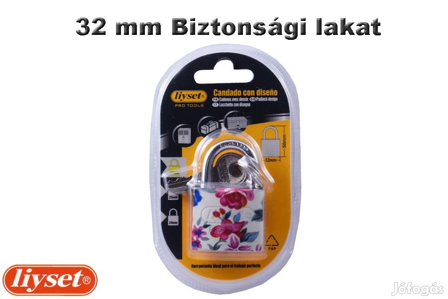 LIYSET 32 mm Biztonsági lakat