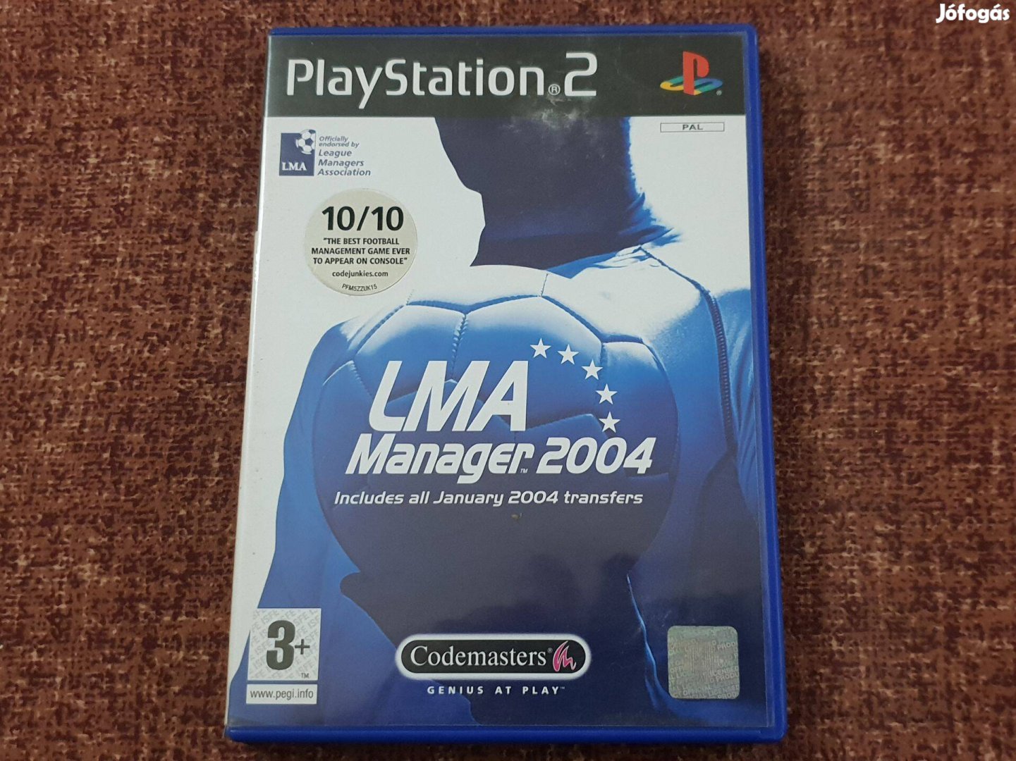 LMA Manager Playstation 2 eredeti lemez ( 2000 Ft )