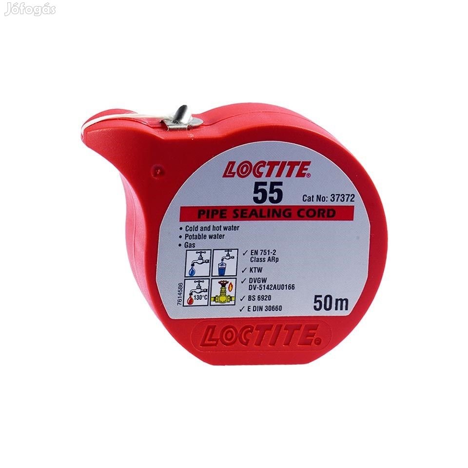 LOCTITE 55 TÖMÍTŐZSINÓR 50 MÉTERES