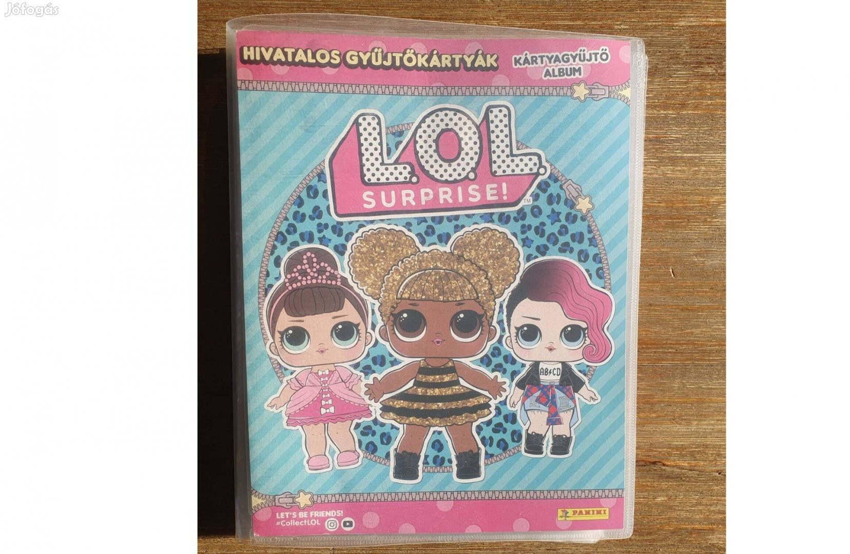 LOL L.O.L. Surprise kártya és album teljes csomag limited