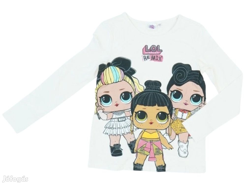 LOL Új címke nélküli Lány Hosszú ujjú felső Méret 134