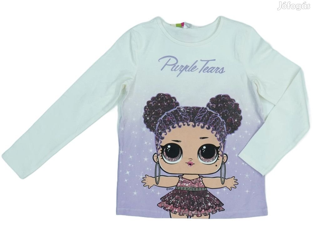 LOL Új címkés Lány Hosszú ujjú felső Méret 134