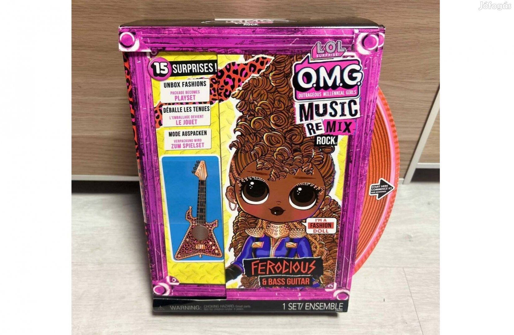 LOL surprise OMG Music Remix Rock Ferocious baba szett