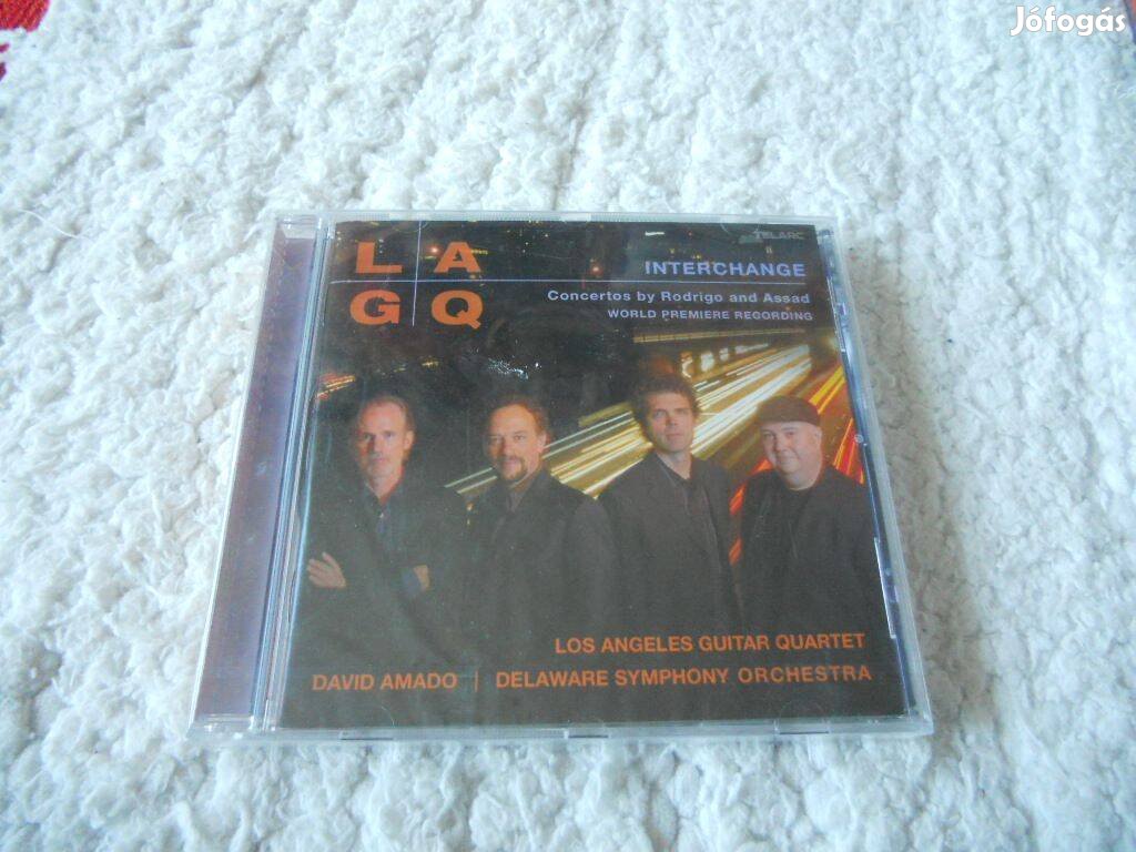 LOS Angeles Guitar Quartet : Interchange CD ( Új, Fóliás) USA