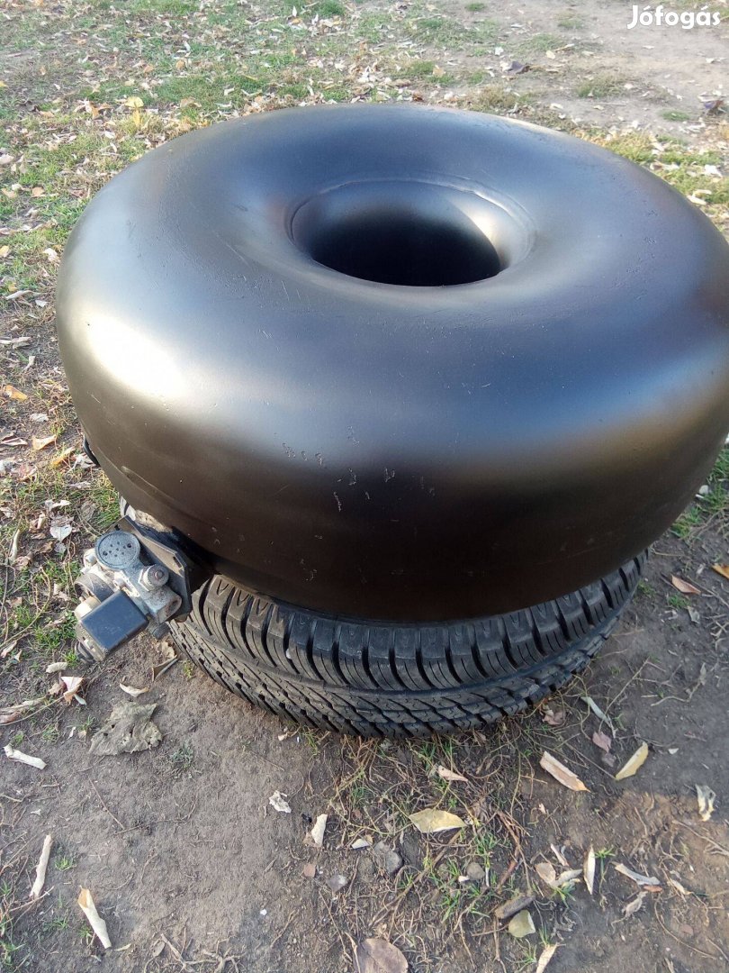 LPG autós pótkerék palack, töltve eladó